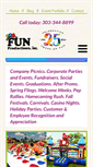 Mobile Screenshot of funproductions.com